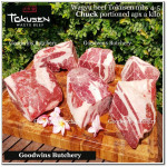 Beef CHUCK Wagyu Tokusen marbling <=5 aged whole cut FROZEN 5-6 kg (price/kg)